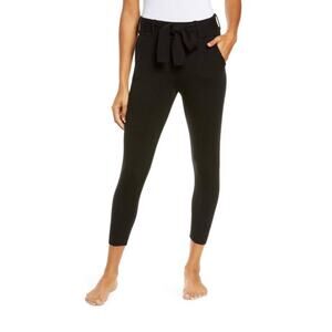 FELINA Black Knit Voyage Jogger Size Large
